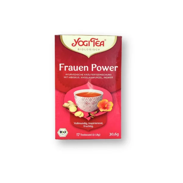 Women's Power" herbal tea with hibiscus, angelica root & ginger (17 bags), 30.6 g