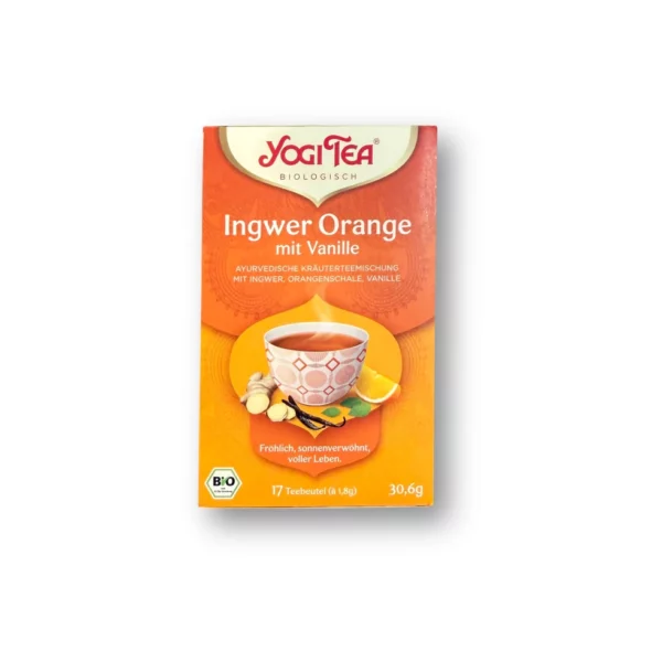 Herbal tea ginger orange with vanilla (17 bags), 30.6 g