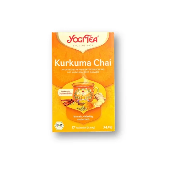 Spiced tea "Turmeric Chai" with turmeric, cinnamon & ginger (17 bags), 34 g