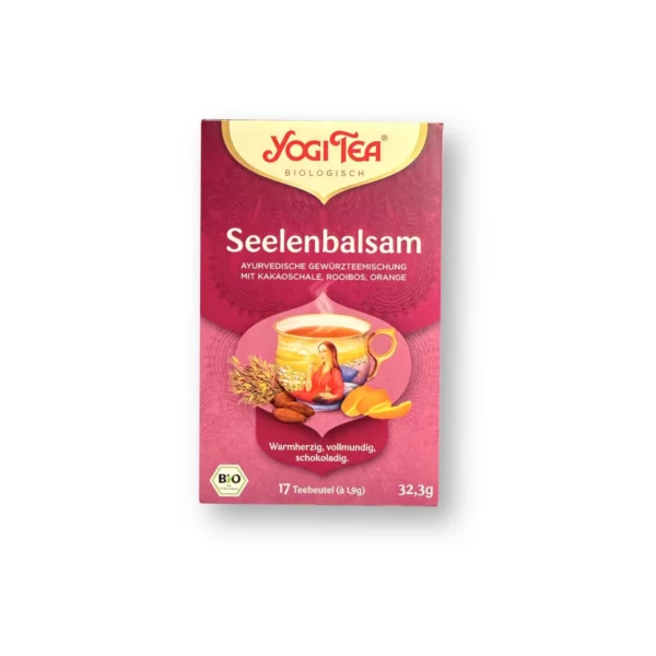 Spiced tea "Soul Balm" with cocoa shell, rooibos & orange (17 bags), 32.3 g