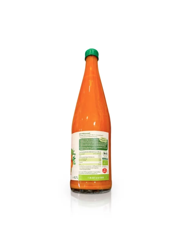 Direktsaft, Feldfrische Möhre, 0,7 l