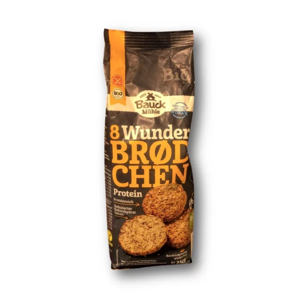 Backmischung 8 Wunderbrötchen, Protein, glutenfrei, 350 g
