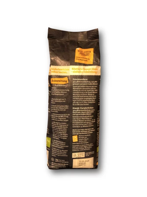 Backmischung 8 Wunderbrötchen, Protein, glutenfrei, 350 g