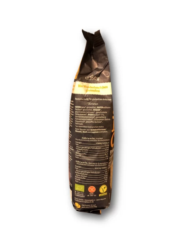 Backmischung 8 Wunderbrötchen, Protein, glutenfrei, 350 g