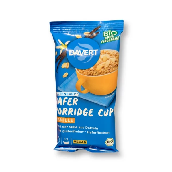 Porridge Cup, Vanille, glutenfrei, 65 g