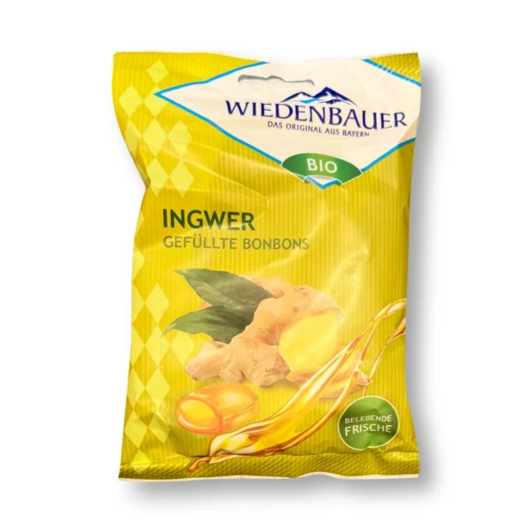 Candy, ginger, filled, 75 g