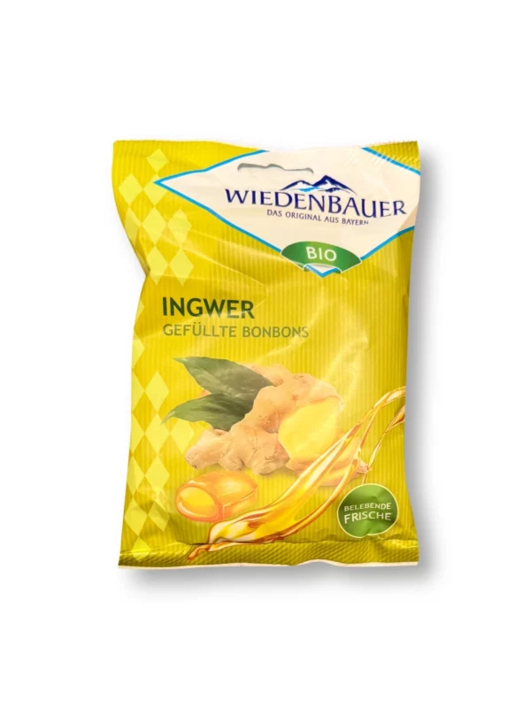 Candy, ginger, filled, 75 g