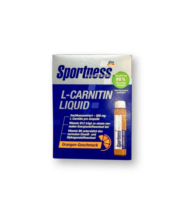 L-Carnitin Liquid, Orangen Geschmack, 7 Stück à 25 ml, 175 ml
