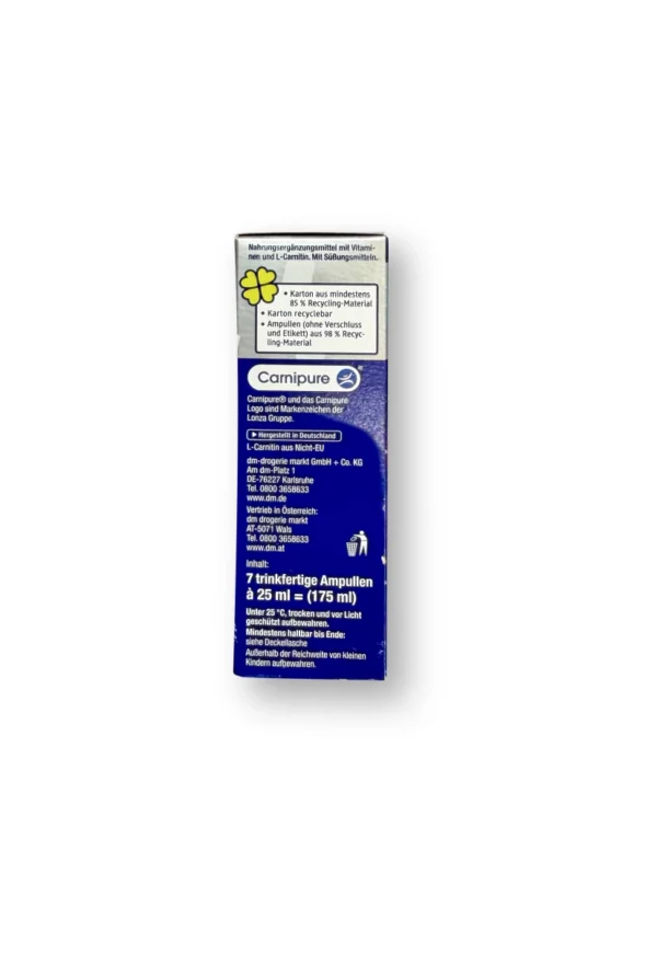 L-Carnitin Liquid, Orangen Geschmack, 7 Stück à 25 ml, 175 ml