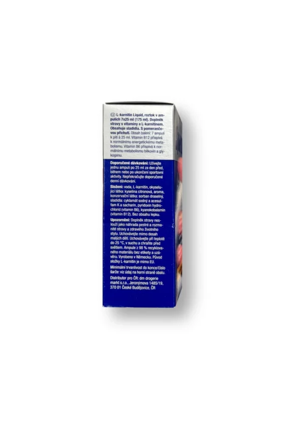 L-Carnitin Liquid, Orangen Geschmack, 7 Stück à 25 ml, 175 ml