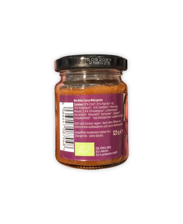Red curry paste, 120 g