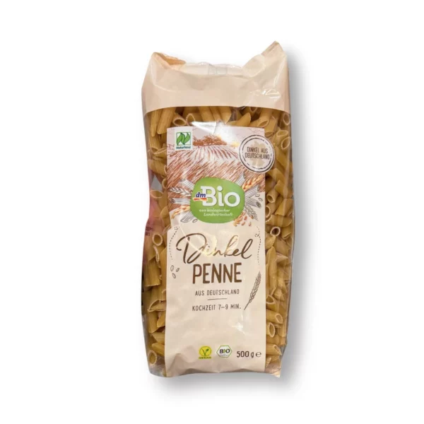 Nudeln, Penne aus Dinkel, 500 g