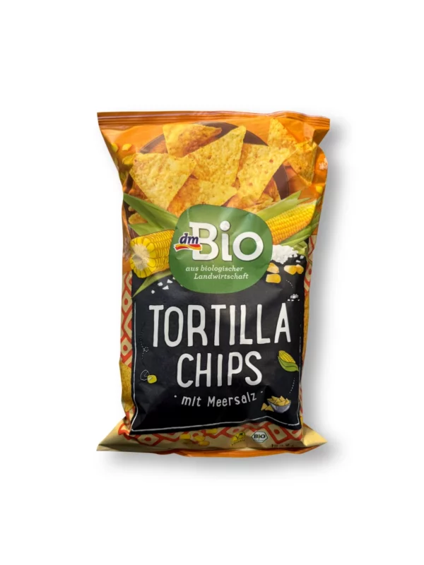 Tortilla Chips mit Meersalz, 125 g
