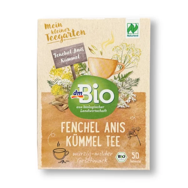 Herbal tea fennel, aniseed & caraway (50 bags), 100 g