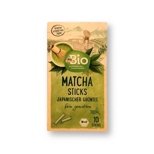 Green tea matcha sticks (10 sticks), 20 g