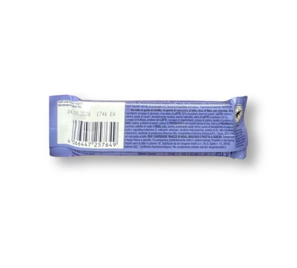 Molke-Riegel Heidelbeere-Geschmack, 35 g