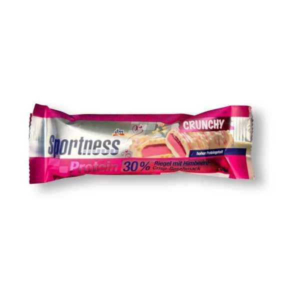 Protein bar 30%, raspberry crisp flavor, 40 g