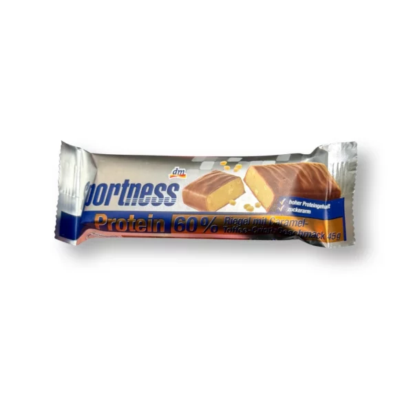 Proteinriegel 60%, Caramel Toffee Crisp Geschmack, 45 g
