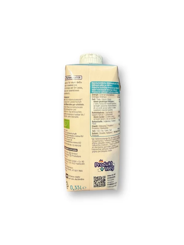 Kokoswasser, natur, 0,33 l Kokoswasser, natur, 0,33 l