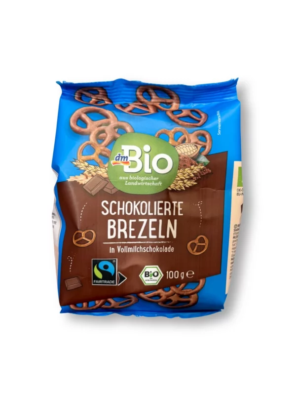 Brezeln, schokoliert in Vollmilchschokolade, 100 g