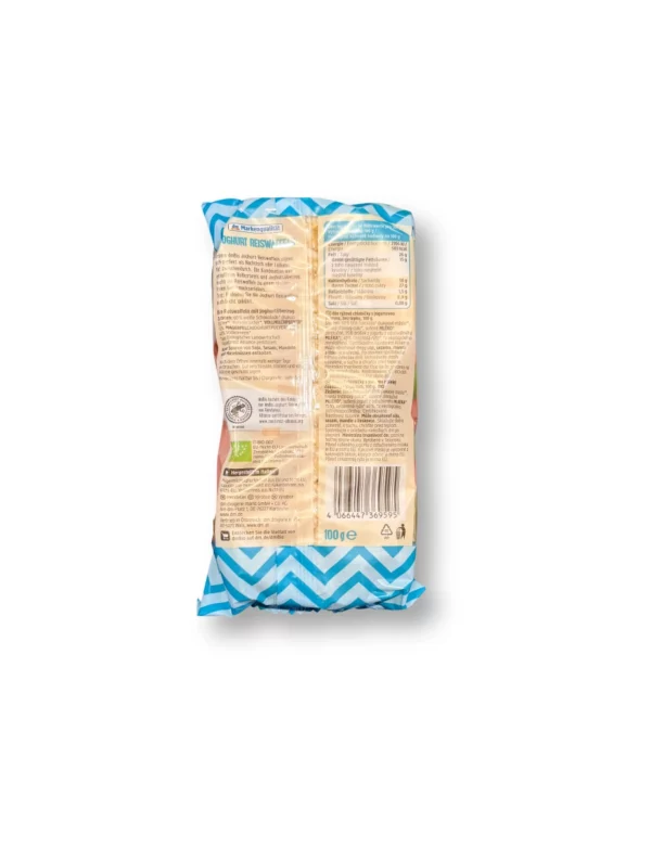 Reiswaffeln, Joghurt, glutenfrei, 100 g