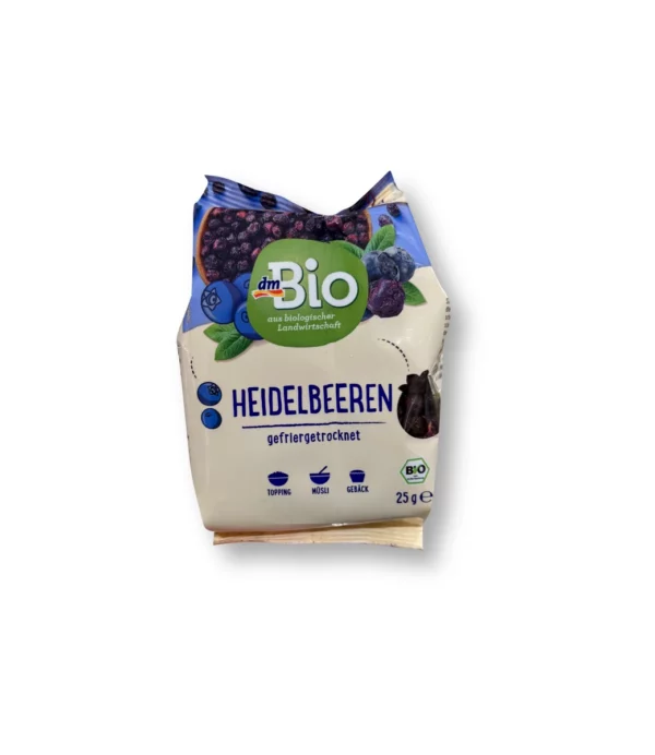 Trockenfrüchte, Heidelbeeren gefriergetrocknet, 25 g