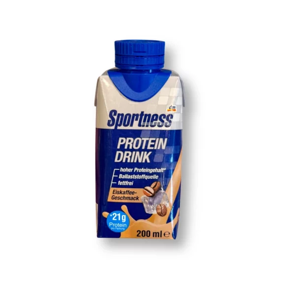 Protein Drink Eiskaffee Geschmack, trinkfertig, 200 ml