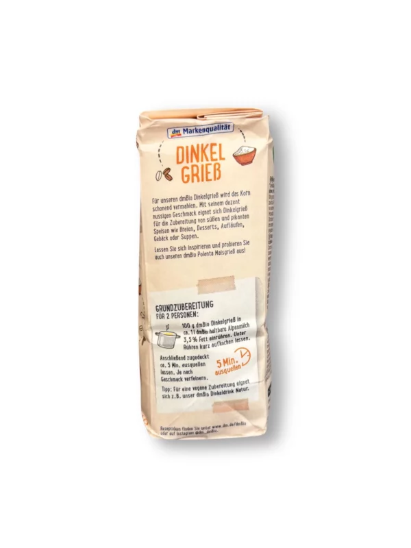 Dinkel Grieß, 500 g