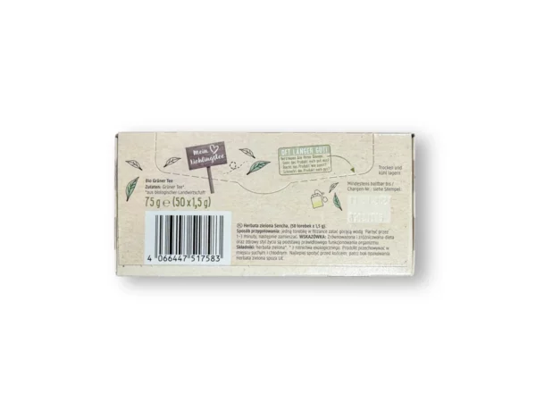 Grüner Tee Sencha (50 Beutel), 75 g
