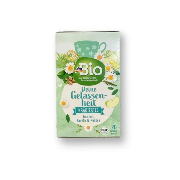 Herbal tea "Your serenity" with fennel, camomile & lemon balm (20 bags), 40 g Herbal tea "Your serenity" with fennel, camomile & lemon balm (20 bags), 40 g