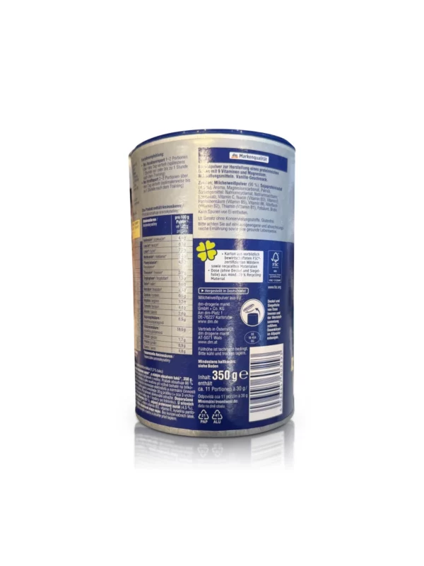 Proteinpulver, Protein Shake 90, Vanille Geschmack, 350 g