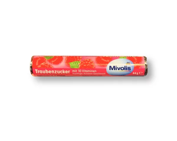 Dextrose, raspberry with 10 vitamins, 44 g