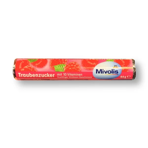 Dextrose, raspberry with 10 vitamins, 44 g Dextrose, raspberry with 10 vitamins, 44 g