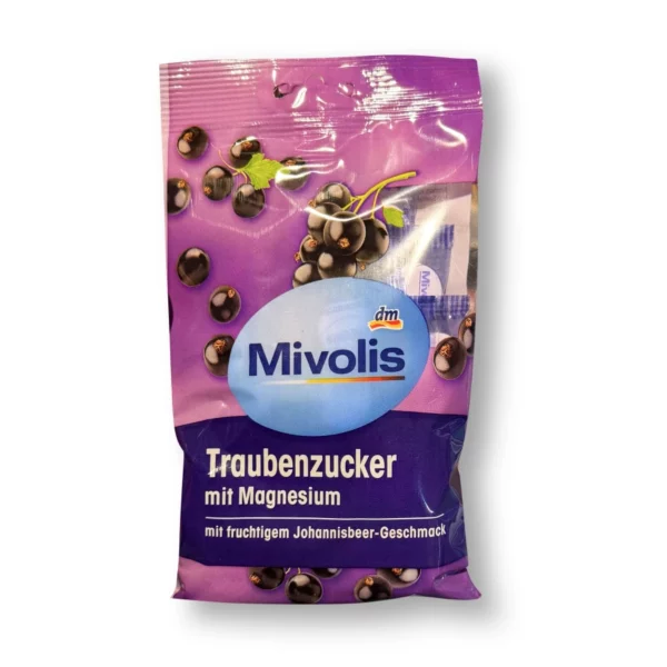 Dextrose, blackcurrant with magnesium, 100 g