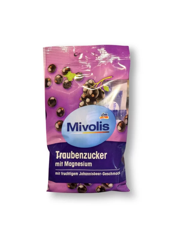 Dextrose, blackcurrant with magnesium, 100 g