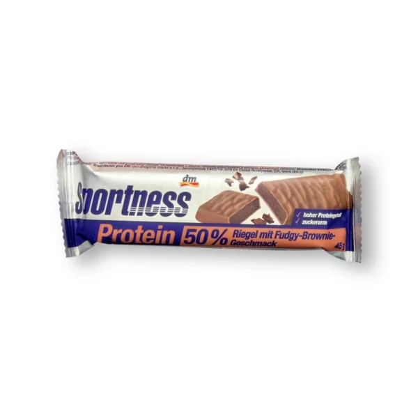 Proteinriegel 50%, Fudgy Brownie Geschmack, 45 g