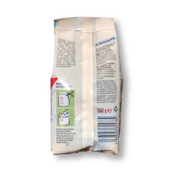 Nuss- & Trockenfrüchtemischung Cashew Cranberry Mix, 150 g
