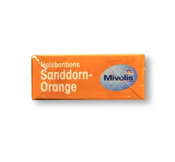 Candy, sea buckthorn orange, sugar-free, 50 g