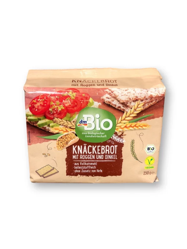 Knäckebrot, Roggen & Dinkel, 250 g Knäckebrot, Roggen & Dinkel, 250 g