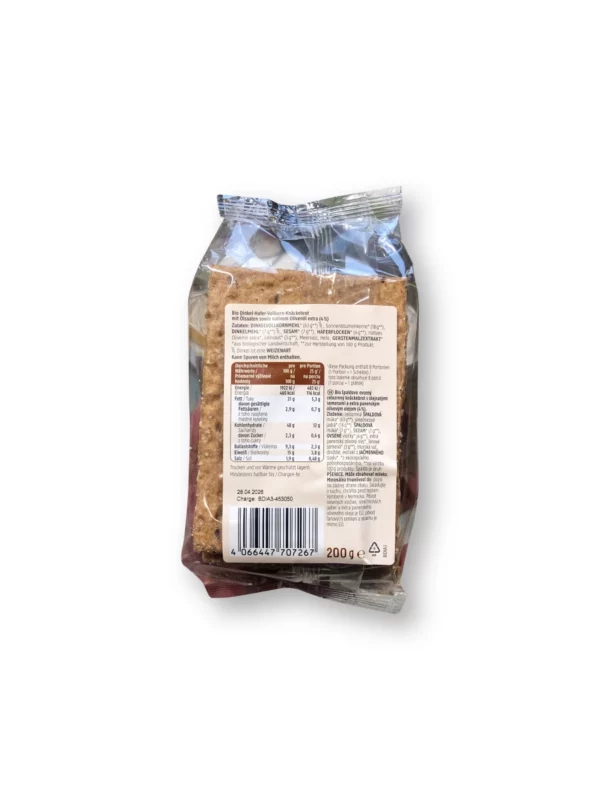 Knäckebrot, Saaten Mix, 200 g