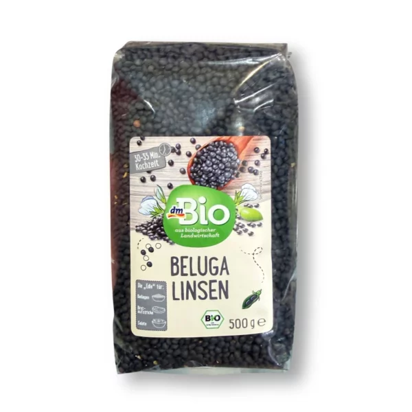Beluga lentils, 500 g