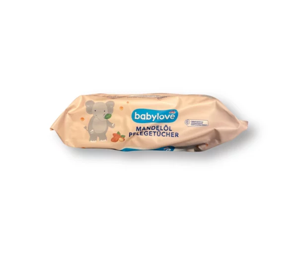 Care wipes almond oil, 80 pcs