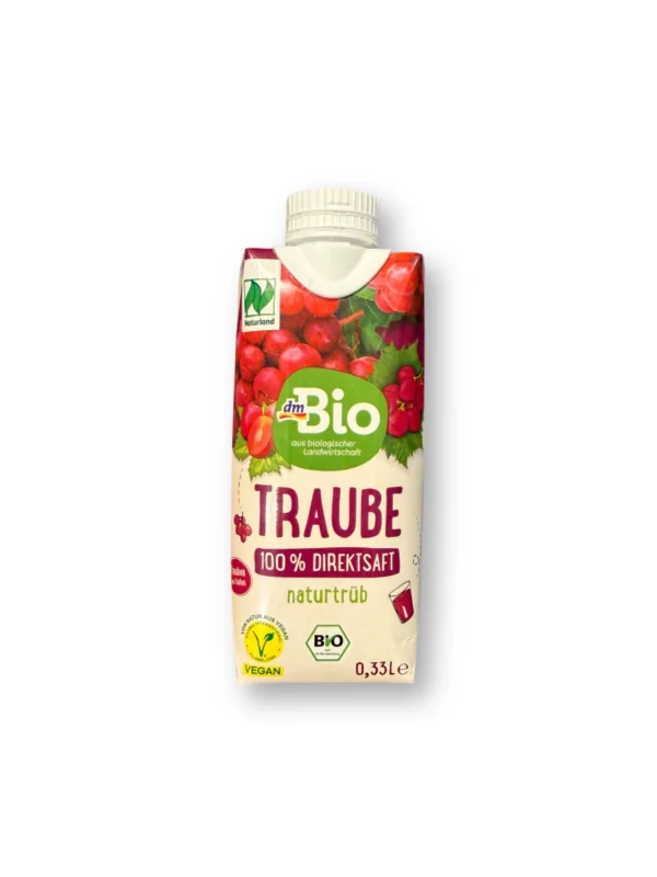Direct juice, grape naturally cloudy, 330 ml