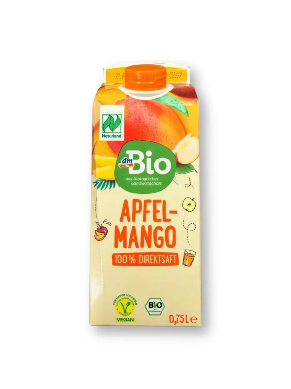 Direktsaft, Apfel-Mango mit Mangomark, 0,75 l