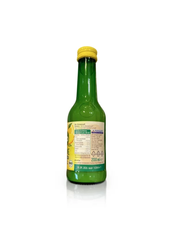 Direktsaft, Zitrone, 200 ml Direktsaft, Zitrone, 200 ml