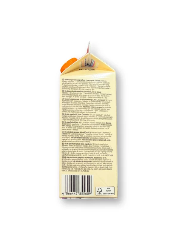 Saft, Pink Grapefruit, 0,75 l