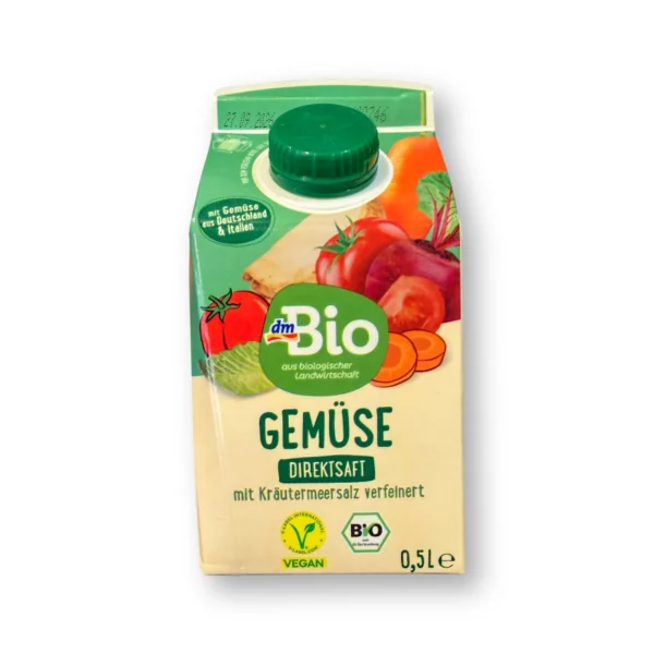 Direct juice, vegetables, 0.5 l