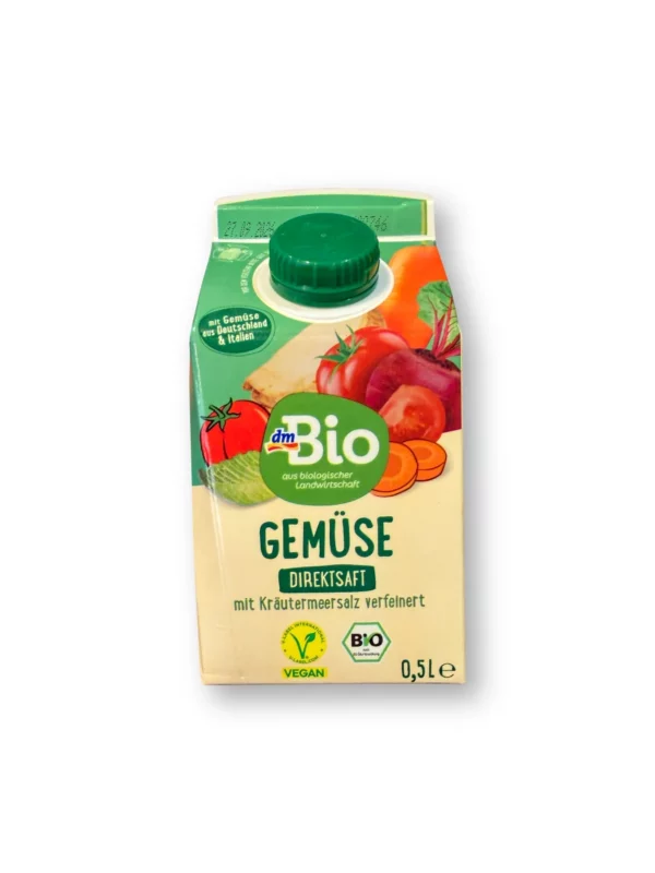 Direct juice, vegetables, 0.5 l