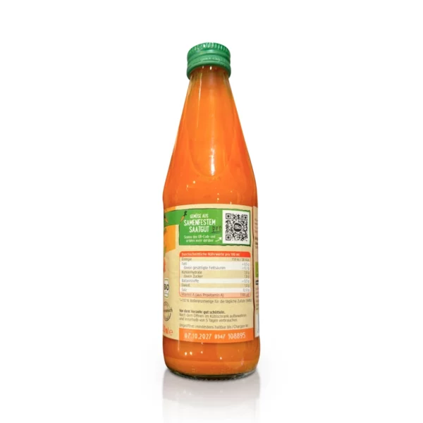Direktsaft, Karotte feldfrisch verarbeitet, 330 ml