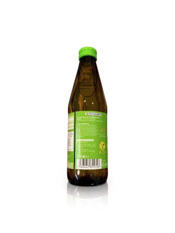 Plant juice, aloe vera naturally cloudy, 330 ml